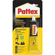 Odea Pattex Deri-Kauçuk Ahşap Yapıştırıcı, Çeşitli Malzemelere Uygun Dirençli ve Çok Güçlü Yapıştırıcı, Su Geçirmez ve Anında Etkili Hızlı Yapıştırıcı, Şeffaf, 1X50G/58ML
