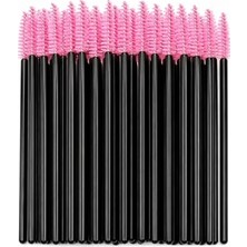 Odea Shopexxtra 50’li Kaş ve Kirpik Tarama Fırçası, Tek Kullanımlık Maskara Spoolie Fırça Seti, Ipek Kirpik, Microblading ve Kalıcı Makyaj Için