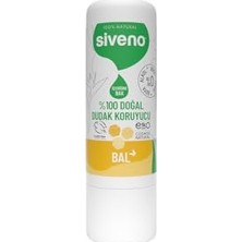 Odea SIVENO%100 Doğal Dudak Koruyucu Bal Bitkisel Lipbalm Dudak Kremi Nemlendirici Parlatıcı Onarıcı 6 G