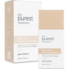 Odea The Purest Solutions Cilt Tonu Eşitleyici & Leke Karşıtı Serum Fondöten Spf 50, 30 Mililitre – Açık/orta Ton