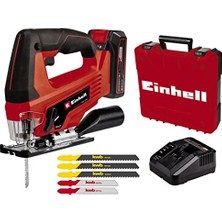 Odea Einhell Akülü Dekupaj Testere Tc-Js 18 Li (1x2,5 Ah) Power X-Change (Li-Ion, 18 V, Sarkaç Fonksiyonu, Toz Emiş Adaptörü, 1x 2,5 Ah Akü, Şarj Cihazı ve Çanta Dahil) - 4321228