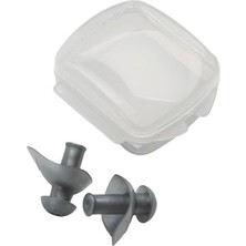 Odea Üniseks Yetişkin Ergo Swimng Earplug Yüzme Kulak Tıkaçları, Gri, Tek Beden