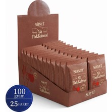 Servet Alâ Türk Kahvesi 100G 25'li Paket