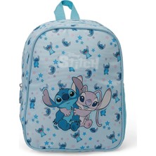 Stitch Anaokulu Çantası Kız Çocuk Mavi Bts Lıttle  Bpck 6p