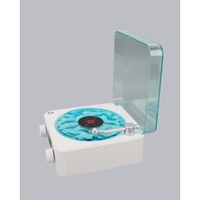 Ceylan Adam Mey Ithalat® Gece Lambası Stereo Bluetooth Hoparlör Dijital Saatli Vintage Tasarım Çok Fonksiyonlu