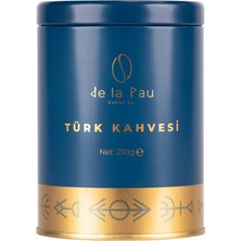 De La Pau Metal Kutu Premium Türk Kahvesi 250 gr