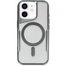 Aslanoğlu Store Newface Apple Iphone 11 Kılıf Boyi Magsafe Silikon Kapak - Yeşil