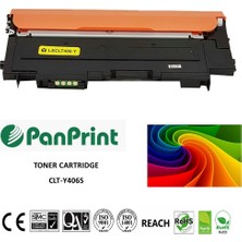 PanPrint Samsung Xpress SL-C410W Sarı Muadil Toner (CLT-Y406S)