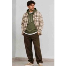 Kandemir Group Kapüşonlu Sweatshirt Yumuşak Dokulu Üç Ip Şardonlu
