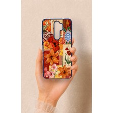 Vip Case Redmi Note 8 Pro Uyumlu Turuncu Zambak Desenli Silikon Kılıf