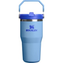 Stanley Iceflow Flip Straw Tumbler Pipetli Termos 0.60 Lt Blue Sky