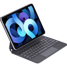 Hsc Bilişim Ipad 2022 10.9 (10.nesil) Kılıf X8 Magic Manyetik Klavyeli Tablet Kılıfı - Siyah