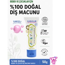 Jack N' Jill Doğal Diş Macunu Organik Sakızlı 50 gr