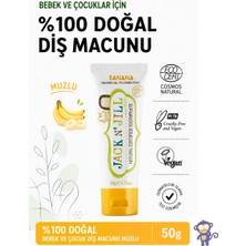Jack N' Jill Organik Muzlu Diş Macunu 50 gr Doğal İçerikli Hassas Diş Etleri İçin Avustralya Menşeli