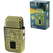 Hsc Bilişim Seyahat Tipi 2ın1 LCD Ekran Günlük Sıfır Sakal - Çizim Başlık Traş Makinesi USB Şarjlı Cep - Ç