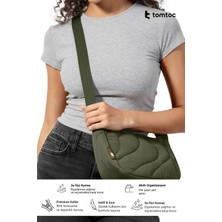 Tomtoc Terra Puffy Serisi T34 3.5l Yeşil El ve Omuz Çantası - T34S1T2