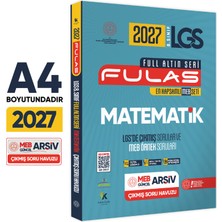 Karakutu Yayınları 2027 8.Sınıf Full LGS Altın Seri (FULAS) MATEMATİK MEB Çıkmış Soru Bankası Modüler Seti Çözümlü