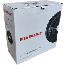 Silverline 1171 Aspiratör Karbon Filtresi 1171.6.110.03 1çift 2'li 1kutu Yeni Nesil Kömür Filtre 1171611003