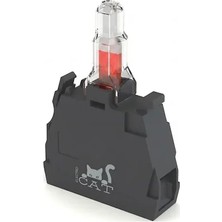 Cat Bv6-24-Kr ,KIRMIZI-24V M22 Buton Lamba