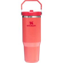 Stanley The Iceflow Flip Straw Pipetli Termos Hot Coral 0.89 Litre