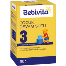 Bebivita 3 Çocuk Devam Sütü 400 gr * 4 Adet