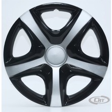 Jant Kapağı Siyah-gri Kırılmaz 13" Yıldız Model (Amblem Hediyeli) (1 Adet)