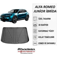 Badela 2024-2026 Alfa Romeo Junior ibrida Bagaj Havuzu (Üst Kademe, Bagaj Eşik Hizasında Kullanım) 3D Kauçuk