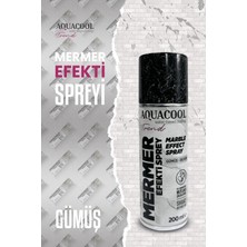 Asitan Aquacool Trend Mermer Efekt Spreyi 200ML Gümüş