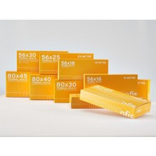 Asitan Umur Termal Rulo, 56 x 16 Cm, 16 Mt, 55 Gr, 10'lu Paket, Beyaz