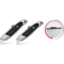 Asitan Vıp-Tec Profesyonel Halıcı Tip Trapez Metal Maket Bıçağı Yerli Üretim