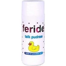 Asitan Gül Kokulu Talk Pudrası,bebek Talk Pudrası Toz 75GR 1 Adet