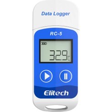 Asitan Elitech Datenlogger – 32000 Punkt USB Isı Datenlogger Kaydedici Dahili Sensör