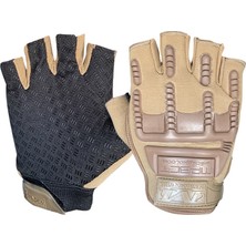 Savex 1107 Mechanix Parmaksız Eldiven Kum