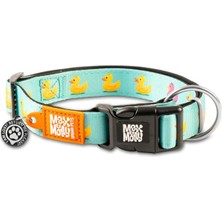 Asitan Max & Molly Urban Pets Original Serisi Akıllı Künyeli Köpek Boyun Tasması (Xs, Ördek)