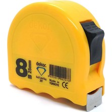 Asitan BADEM10 Dekor 297 Şerit Metre 8 M x 25 mm Paslanmaz