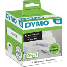 Asitan S0722460, Lw Askılı Dosya Etiketi, (50X12 Mm) 220 Etiket/paket - (99017)