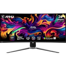 Asitan Mag 341CQP Qd-Oled 34 175Hz 0.03MS Freesync Premium Pro Uwqhd Curved Gaming (Oyuncu) Monitör