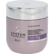 Asitan Wella System Professional Color Save C3 Boyalı Saçlar Için Renk Koruyucu Bakım Maskesi 200ML 406