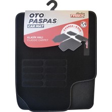 Asitan Oto Halı Paspas Tyrex / Aracınız Için Dayanıklı ve Şık Halı Paspas