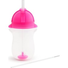 Asitan Munchkin Tıklama Kilitli Uçlu Alıştırma Bardağı, 12AY+, 296ML, 1 Adet (Pembe)