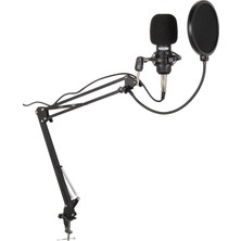 Asitan Lastvoice BM800BT Black Kondanser Mikrofon Stand Filtre Ses Kartı