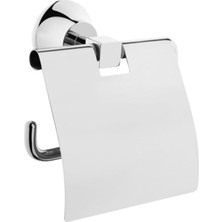 Asitan Vitra Juno Classic A44422 Tuvalet Kağıtlığı, Kapaklı, Krom