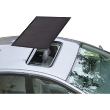Asitan Araba Sunroof Güneşlik Manyetik Ekran Ağı Moonroof Mesh 10 Saniye Hızlı Kurulum Dayanıklı Uv