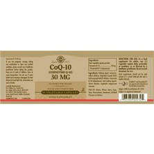 Asitan Coenzyme Q-10 30 Mg 60 Kapsül Antioksidan