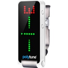 Asitan Polytune Clıp Klipsli Tuner, Polifonik, Strobe ve Kromatik Modlar ve Üstün Tuning Performansı Iç
