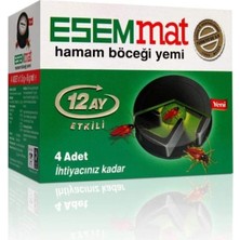 Asitan Esemmat Hamam Böceği Yemi 12 Ay Etkili 4 Adet