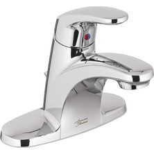 Asitan 7075004.002 Colony Pro Tek Kolu Centerset Banyo Bataryası Az Drenaj, Parlak Krom