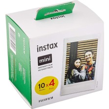 Asitan Fujifilm Mini Instant Film, Beyaz 40ER Pack 70100146437