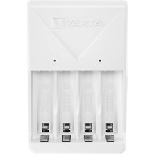 Asitan Akü Şarj Cihazı, 4 x Aa 2100 Mah Dahil, Şarj Edilebilir Piller Için Pil Şarj Cihazı, Aynı An