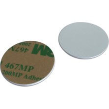 Asitan Yarongtech® Rfıd 1k Pvc 3m Yapışkan Yuvarlak Tasarım 25 mm Para Rfıd Etiketi 0,9 mm Kalınlığ�